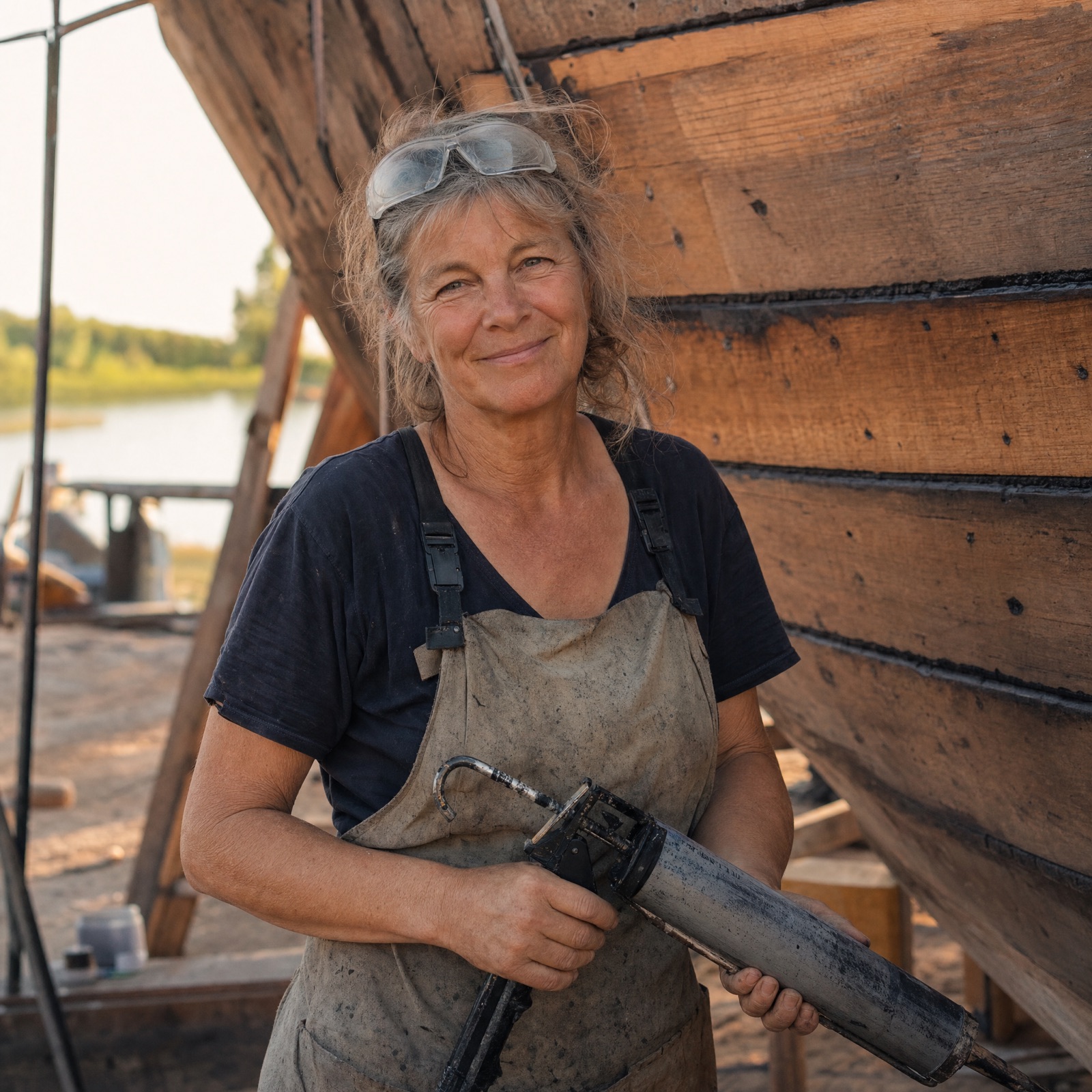 Hugo, apprenti gabarier au gouvernail de la gabarre